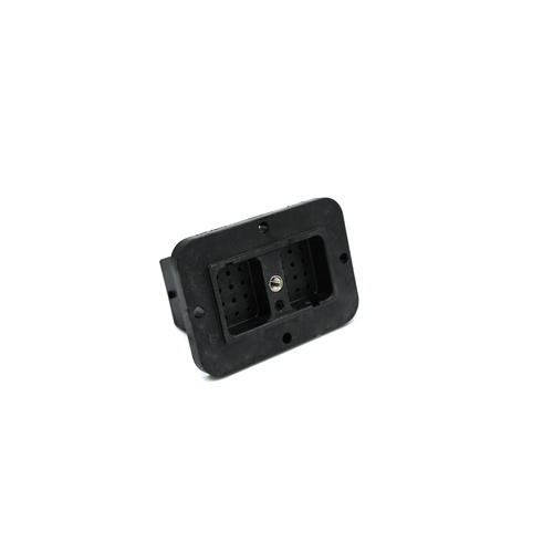 Deutsch DRC receptacle 24-way, A-key, flange mount
