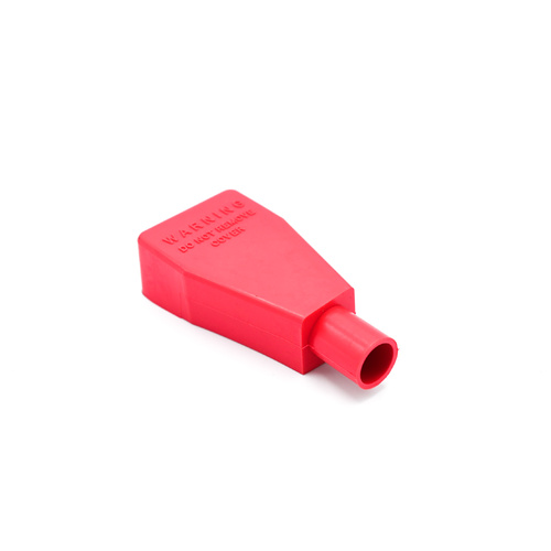 Battery Terminal Boot, Straight, suits 25-35mm2 cable, red 